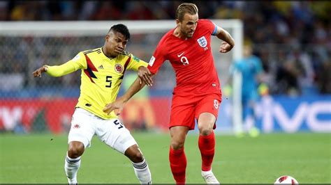 colombia vs england live highlights